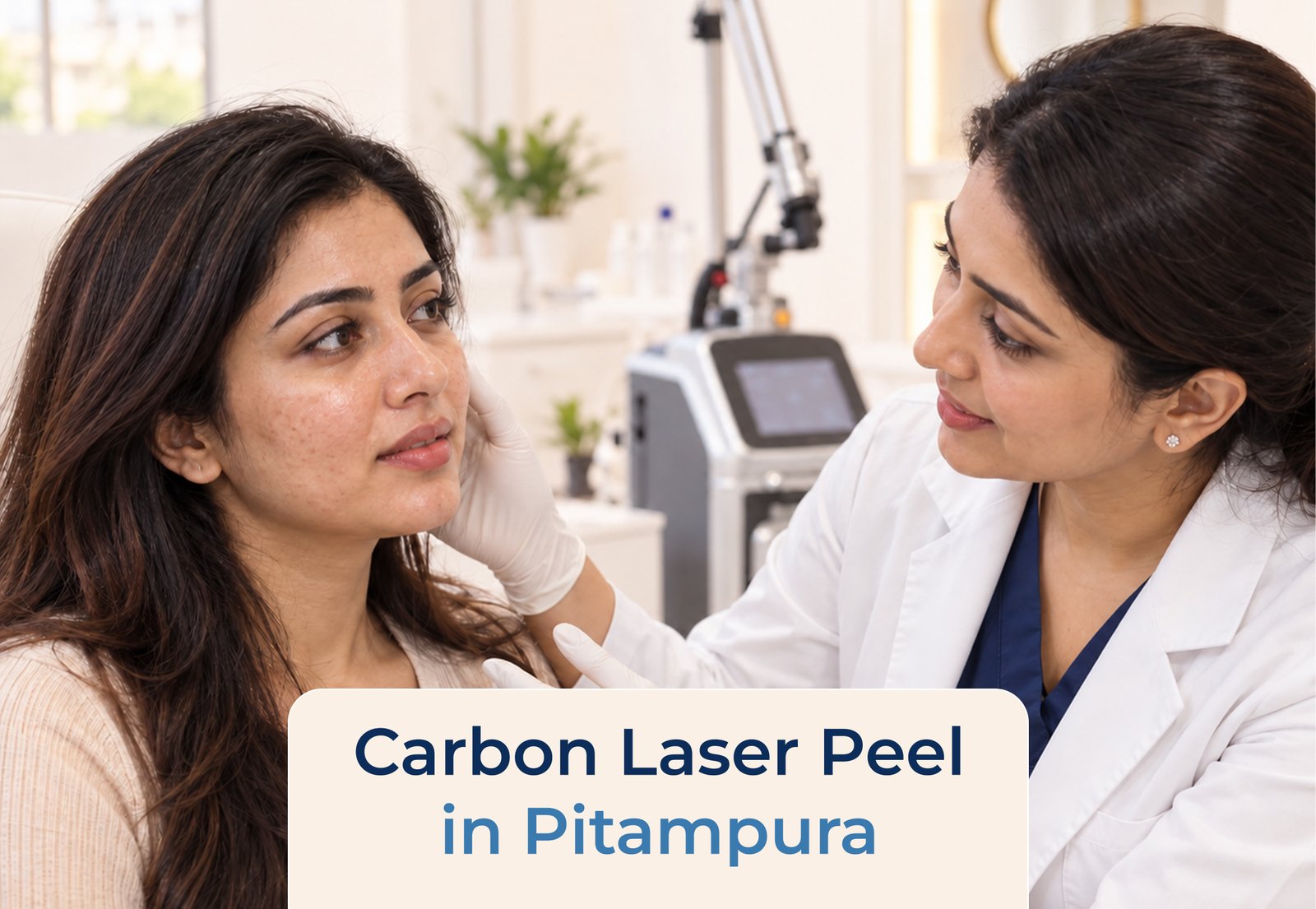 Carbon Laser Peel treatment in Pitampura